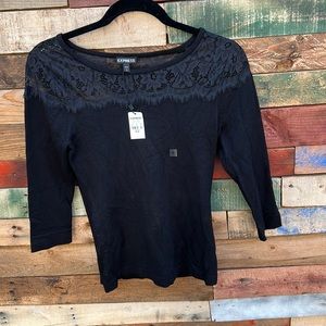 Express Black with Lace M